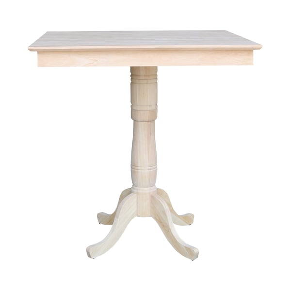 International Concepts 36 in. x 36 in. Square Top Pedestal Table - 41.1 in.H K-3636TP-30P-6B-2 - main